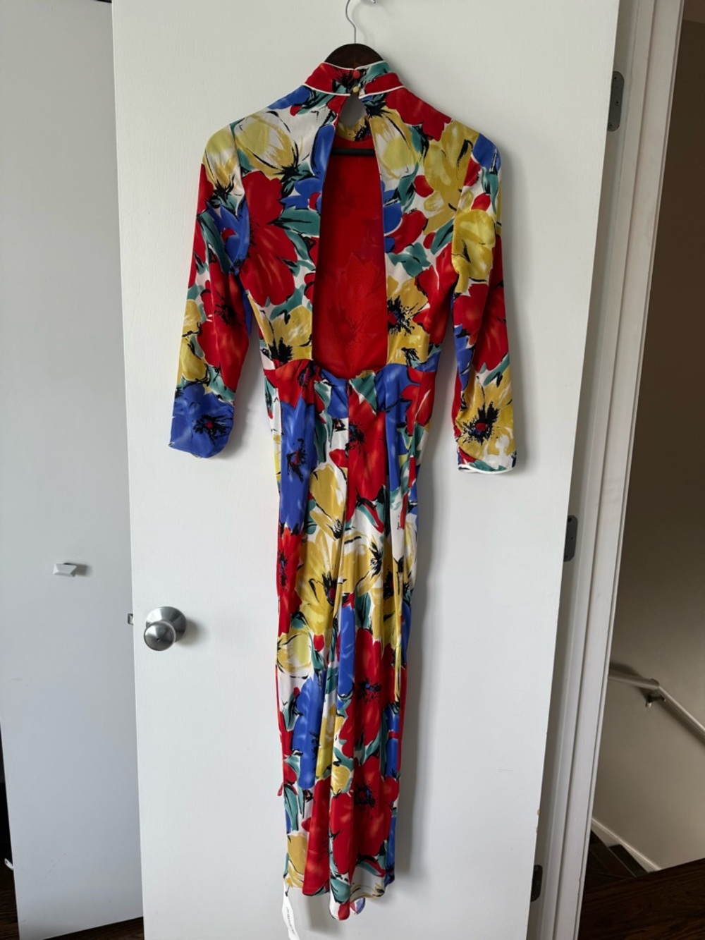 RIXO Floral Open-Back Lucy Dress - XS - Picture 3 of 5